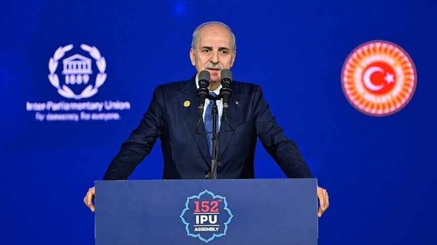 Turkish Parliament Speaker Calls for Suspension of Israel's UN Membership