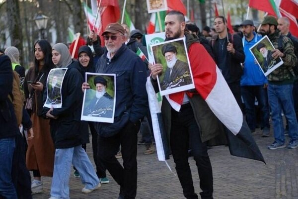 Iranians in Netherlands Hold Silent March in The Hague to Condemn Minab School Attack