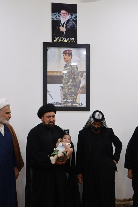 Photos: Representative of AhlulBayt World Assembly Meets with Families of Martyrs, Tribal Sheikhs in Southern Iraq