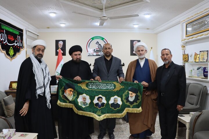 Photos: Representative of AhlulBayt World Assembly Meets with Families of Martyrs, Tribal Sheikhs in Southern Iraq