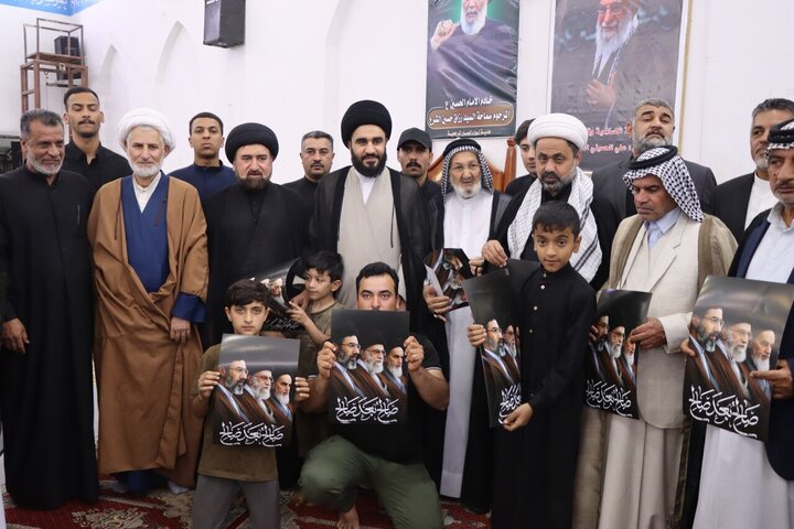 Photos: Representative of AhlulBayt World Assembly Meets with Families of Martyrs, Tribal Sheikhs in Southern Iraq