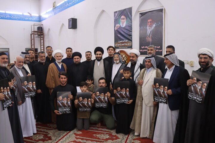 Photos: Representative of AhlulBayt World Assembly Meets with Families of Martyrs, Tribal Sheikhs in Southern Iraq
