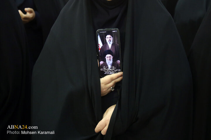 آیین خطبه‌خوانی خادمان حرم مطهر حضرت معصومه(س)