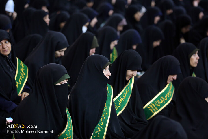 آیین خطبه‌خوانی خادمان حرم مطهر حضرت معصومه(س)