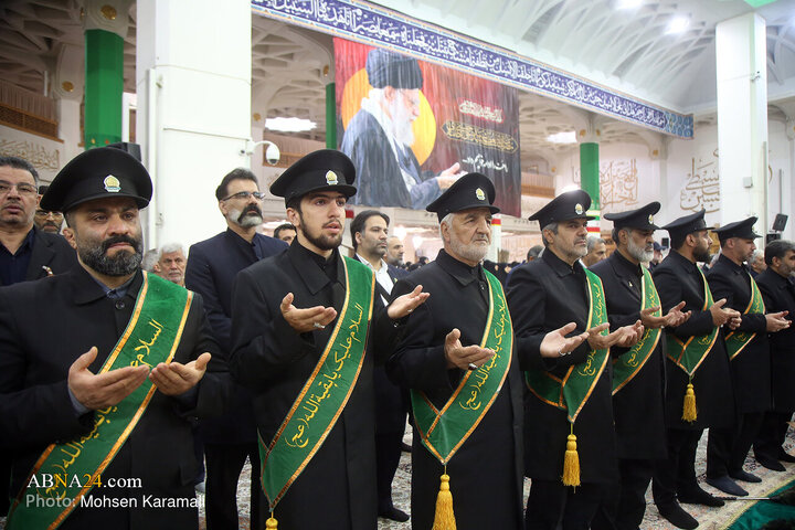 آیین خطبه‌خوانی خادمان حرم مطهر حضرت معصومه(س)