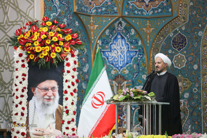 آیین خطبه‌خوانی خادمان حرم مطهر حضرت معصومه(س)