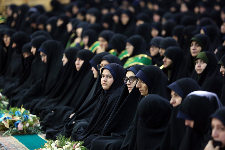 Photos: Khotbeh Khani Ceremony by Servants of Hazrat Masoumeh Holy Shrine, Beginning of Karamat Decade Programs