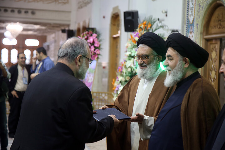 Photos: Khotbeh Khani Ceremony by Servants of Hazrat Masoumeh Holy Shrine, Beginning of Karamat Decade Programs