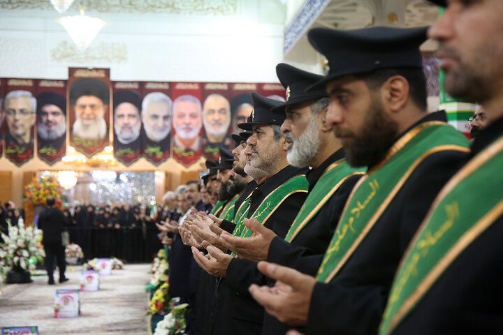 Photos: Khotbeh Khani Ceremony by Servants of Hazrat Masoumeh Holy Shrine, Beginning of Karamat Decade Programs
