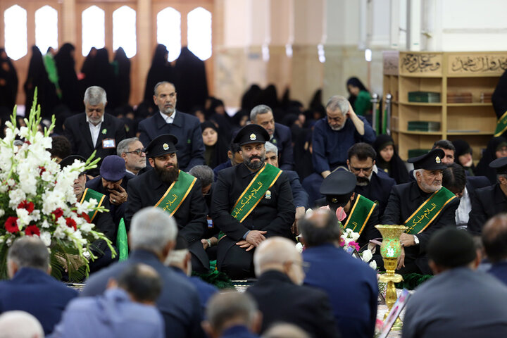 Photos: Khotbeh Khani Ceremony by Servants of Hazrat Masoumeh Holy Shrine, Beginning of Karamat Decade Programs