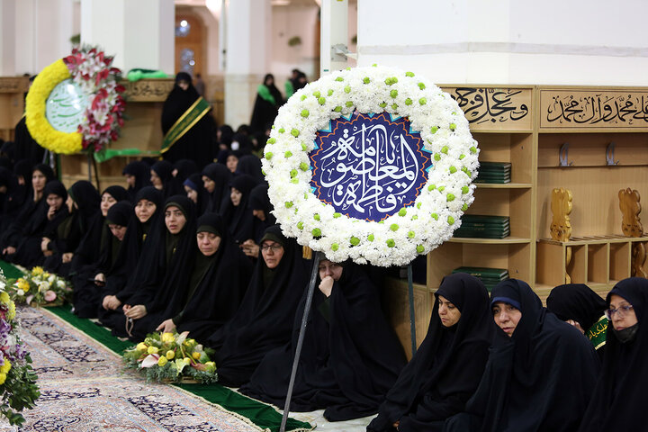 Photos: Khotbeh Khani Ceremony by Servants of Hazrat Masoumeh Holy Shrine, Beginning of Karamat Decade Programs