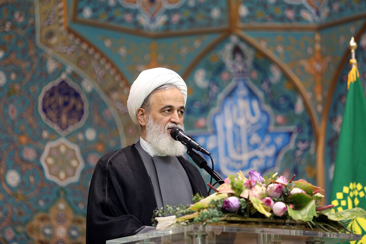 Photos: Khotbeh Khani Ceremony by Servants of Hazrat Masoumeh Holy Shrine, Beginning of Karamat Decade Programs