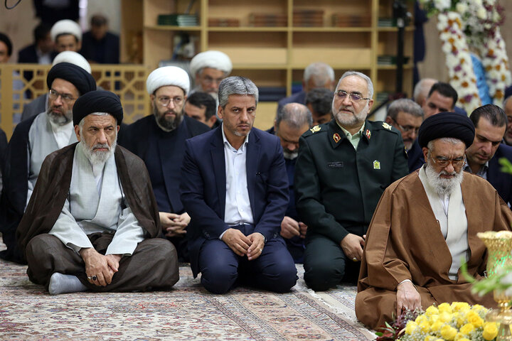 Photos: Khotbeh Khani Ceremony by Servants of Hazrat Masoumeh Holy Shrine, Beginning of Karamat Decade Programs