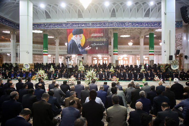 Photos: Khotbeh Khani Ceremony by Servants of Hazrat Masoumeh Holy Shrine, Beginning of Karamat Decade Programs