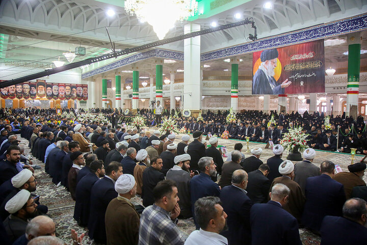 Photos: Khotbeh Khani Ceremony by Servants of Hazrat Masoumeh Holy Shrine, Beginning of Karamat Decade Programs