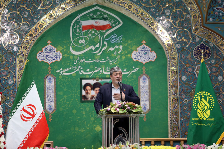 Photos: Khotbeh Khani Ceremony by Servants of Hazrat Masoumeh Holy Shrine, Beginning of Karamat Decade Programs