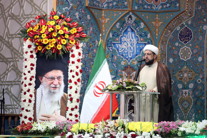 Photos: Khotbeh Khani Ceremony by Servants of Hazrat Masoumeh Holy Shrine, Beginning of Karamat Decade Programs