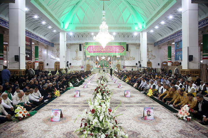 Photos: Khotbeh Khani Ceremony by Servants of Hazrat Masoumeh Holy Shrine, Beginning of Karamat Decade Programs
