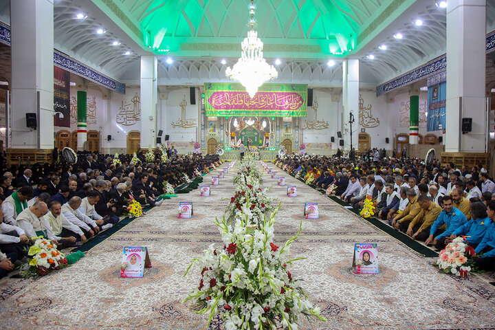 Photos: Khotbeh Khani Ceremony by Servants of Hazrat Masoumeh Holy Shrine, Beginning of Karamat Decade Programs
