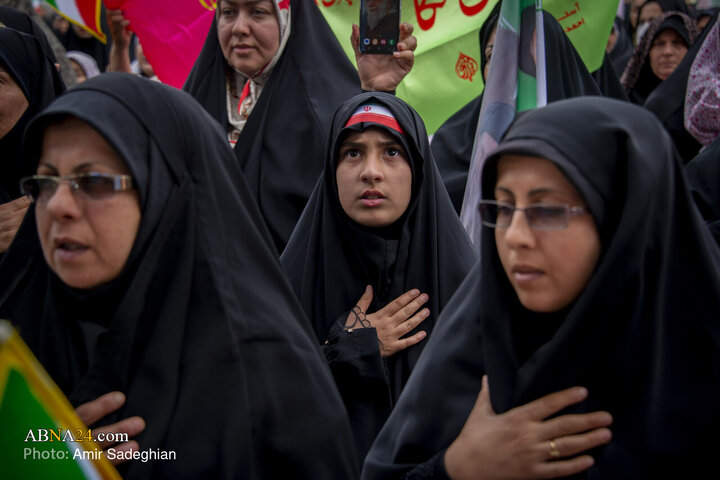 اجتماع بزرگ بانوان و دختران جانفدا ایران در حرم مطهر حضرت شاهچراغ (ع) با نام میثاق فاطمی