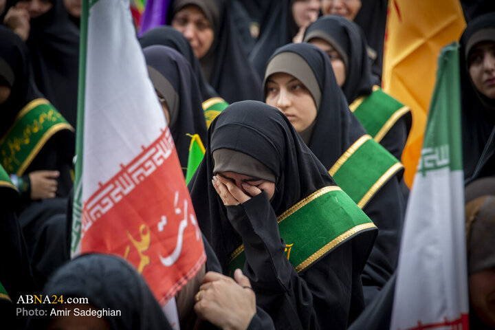 اجتماع بزرگ بانوان و دختران جانفدا ایران در حرم مطهر حضرت شاهچراغ (ع) با نام میثاق فاطمی