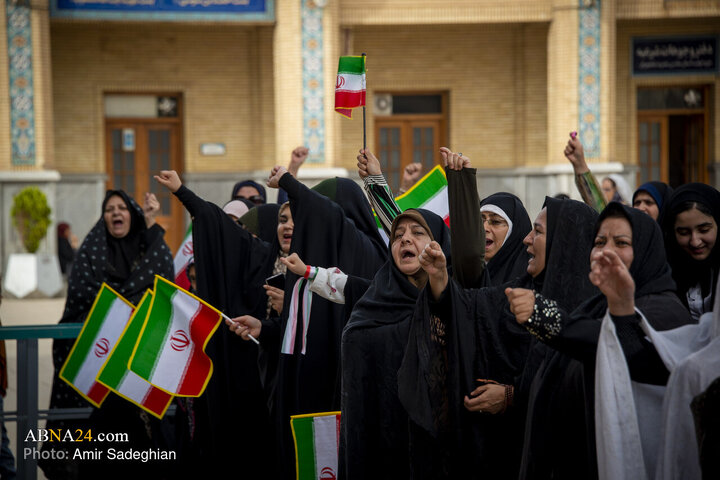 اجتماع بزرگ بانوان و دختران جانفدا ایران در حرم مطهر حضرت شاهچراغ (ع) با نام میثاق فاطمی