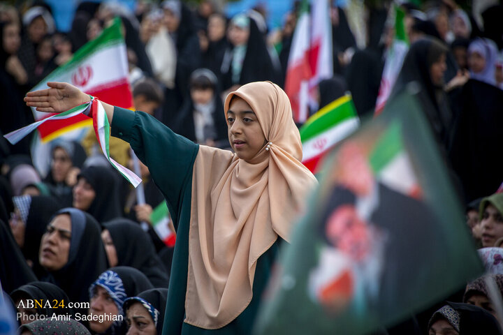 اجتماع بزرگ بانوان و دختران جانفدا ایران در حرم مطهر حضرت شاهچراغ (ع) با نام میثاق فاطمی