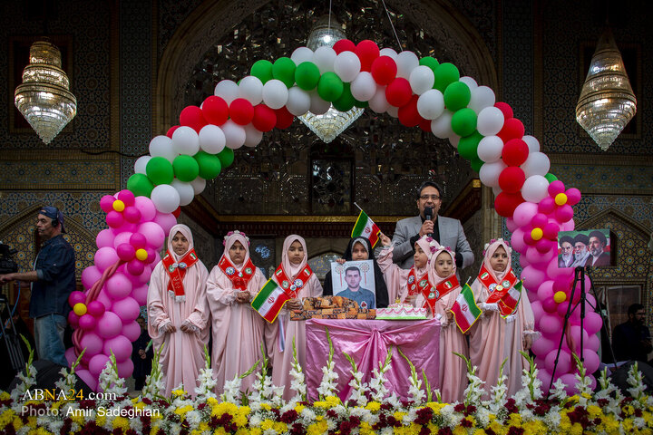 اجتماع بزرگ بانوان و دختران جانفدا ایران در حرم مطهر حضرت شاهچراغ (ع) با نام میثاق فاطمی