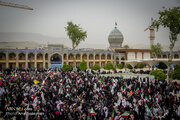 Photos: Devoted Women, Girls of Iran Gather at Hazrat Shahcheragh Shrine in Shiraz