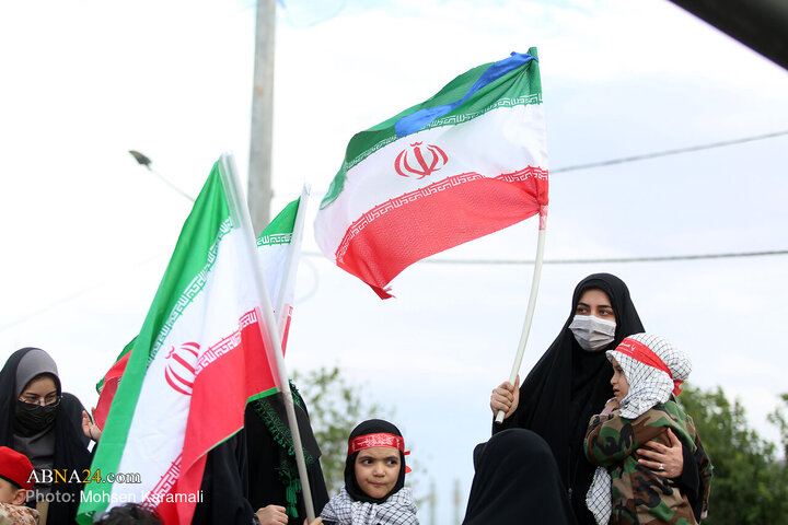 رزمایش بزرگ دختران جان‌فدای ایران در قم