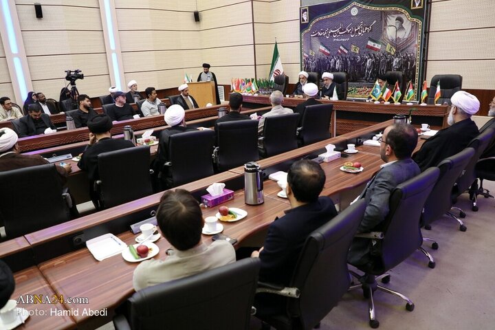 Photos: Honoring International Resistance Front's Mawkibs held in Qom