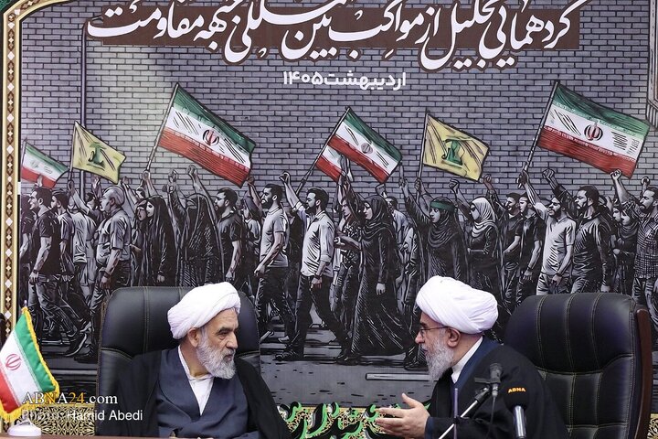 Photos: Honoring International Resistance Front's Mawkibs held in Qom