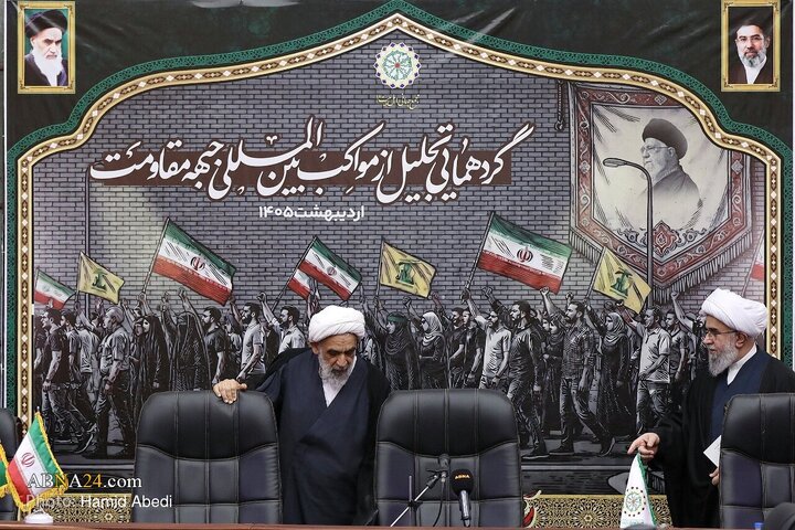 Photos: Honoring International Resistance Front's Mawkibs held in Qom