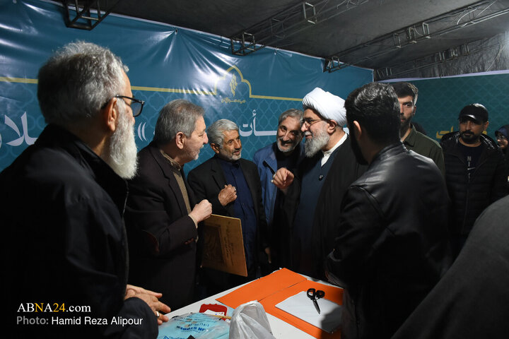 حضور آیت الله رمضانی در اجتماع مردمی رشت