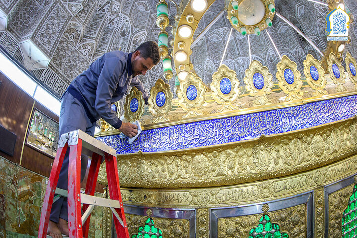 گزارش تصویری | آغاز طرح بازسازی حرم سلمان فارسی از سوی آستان مقدس کاظمیه