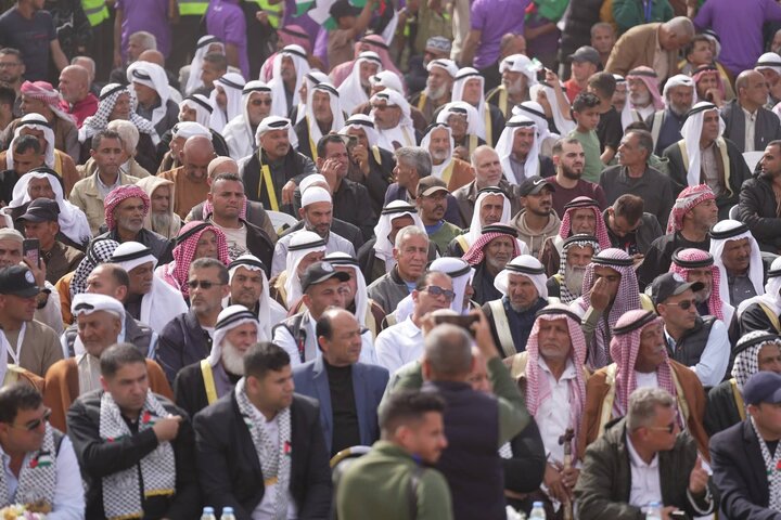 گزارش تصویری | جشن عروسی ۱۵۰ زوج فلسطینی در غزه