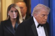 Yadda Akai Harbe-Harben Bindiga A Wurin Liyafar Abincin Dare Na Trump Tare Da 'Yan Jaridar Amurka + Bidiyo
