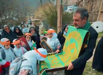 ویدیو | کاروان «زیر سایه خورشید» در روستای جوستان و زیارت امامزاده هارون (ع)