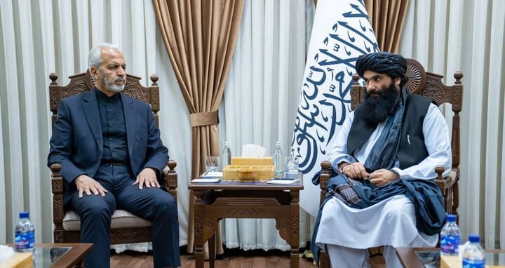 سفیر ایران در کابل با وزیر داخله طالبان دیدار و گفت‌وگو کرد