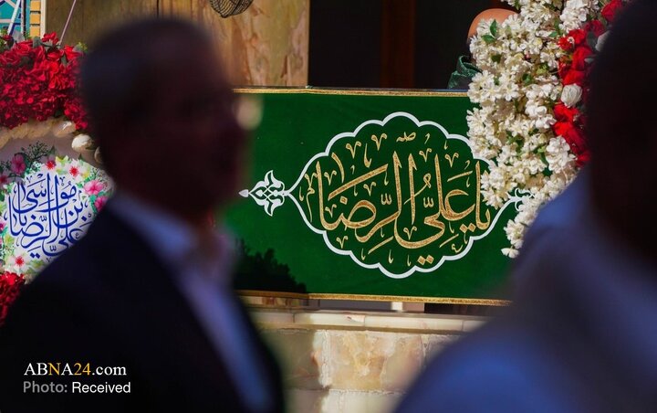 حال و هوای حرم مطهر امام علی(ع) در ایام ولادت امام رضا(ع)