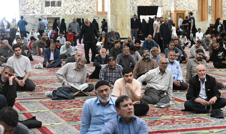 گزارش تصویری/  مراسم جشن سالروز ولادت امام رضا(ع) در حرم حضرت عبدالعظیم(ع)