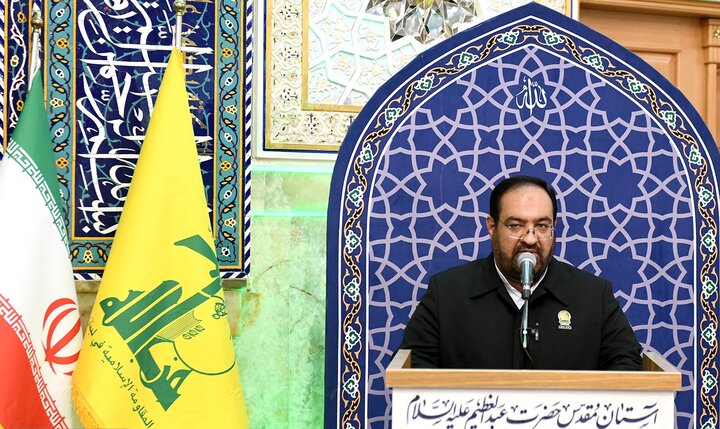 گزارش تصویری/  مراسم جشن سالروز ولادت امام رضا(ع) در حرم حضرت عبدالعظیم(ع)