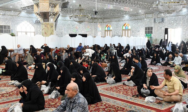 گزارش تصویری/  مراسم جشن سالروز ولادت امام رضا(ع) در حرم حضرت عبدالعظیم(ع)