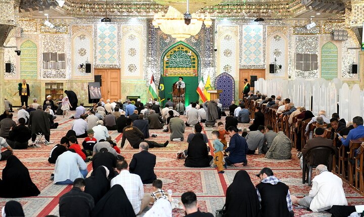 گزارش تصویری/  مراسم جشن سالروز ولادت امام رضا(ع) در حرم حضرت عبدالعظیم(ع)