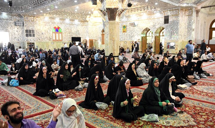 گزارش تصویری/  مراسم جشن سالروز ولادت امام رضا(ع) در حرم حضرت عبدالعظیم(ع)