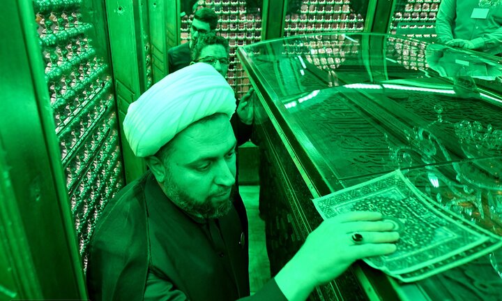 گزارش تصویری/ مراسم غبارروبی مضجع مطهر حضرت عبدالعظیم(ع)