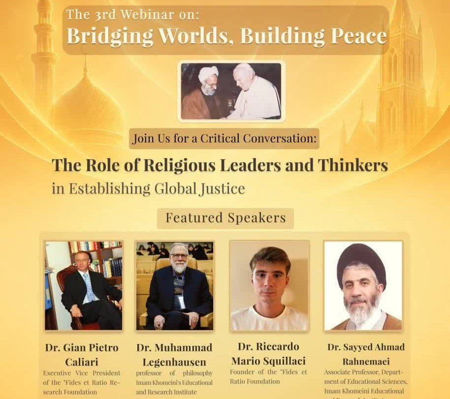 Global Webinar to Explore Role of Religious Leaders in Promoting Justice