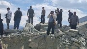 Foreign Journalists, Activists Visit US-Israeli Bombed B1 Bridge in Karaj