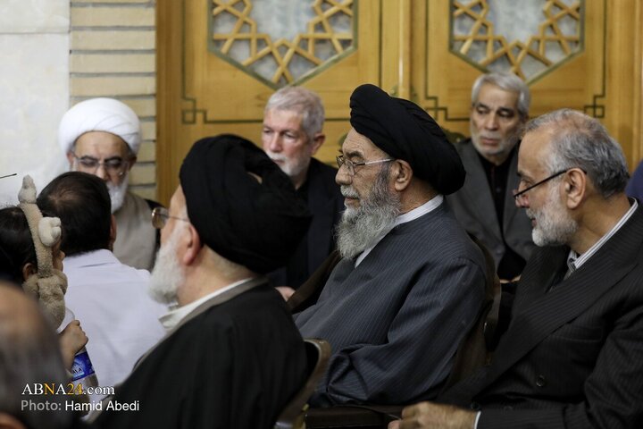 Photos: Memorial Ceremony for 40th Day of Martyrdom of Dr. Larijani held in Qom