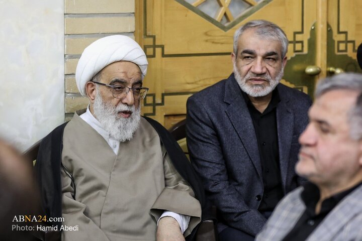 Photos: Memorial Ceremony for 40th Day of Martyrdom of Dr. Larijani held in Qom